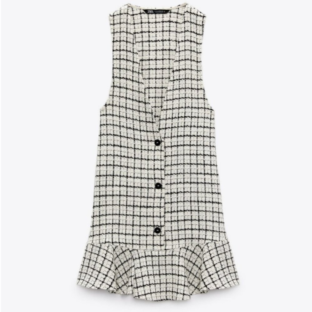 PLAID DRESS - Picture 6 of 14